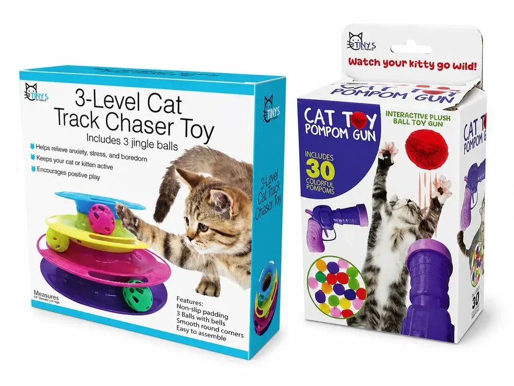 TWO TOYS FOR YOUR CAT